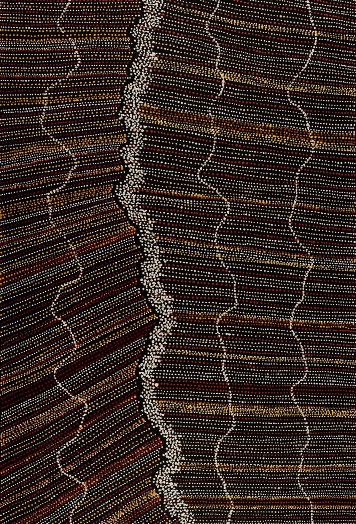 Ngapa Jukurrpa (Water Dreaming)  -  Puyurru