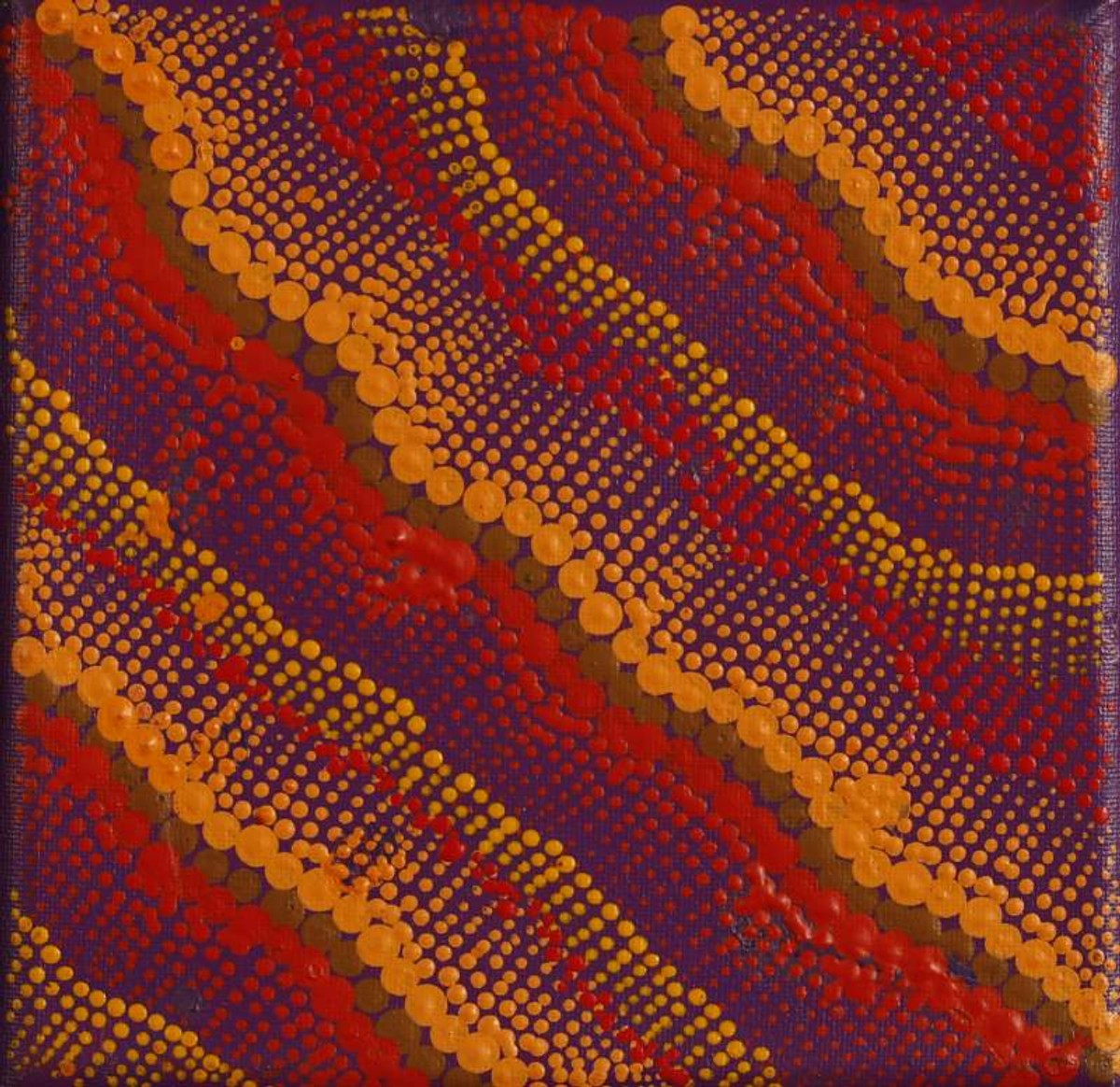 Majardi Jukurrpa (Hairstring Belt/Skirt or Tassel Dreaming) - Mina Mina