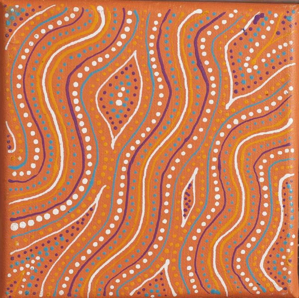 Pamapardu Jukurrpa (Flying Ant Dreaming)  - Warntungurru