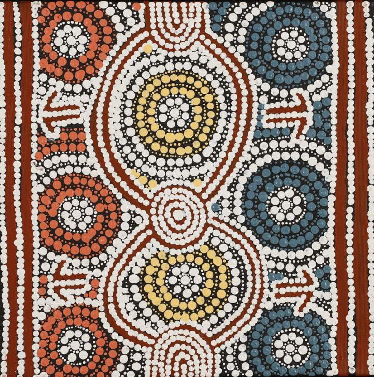 Marlu Jukurrpa (Red Kangaroo Dreaming) Yarnardilyi & Jurnti