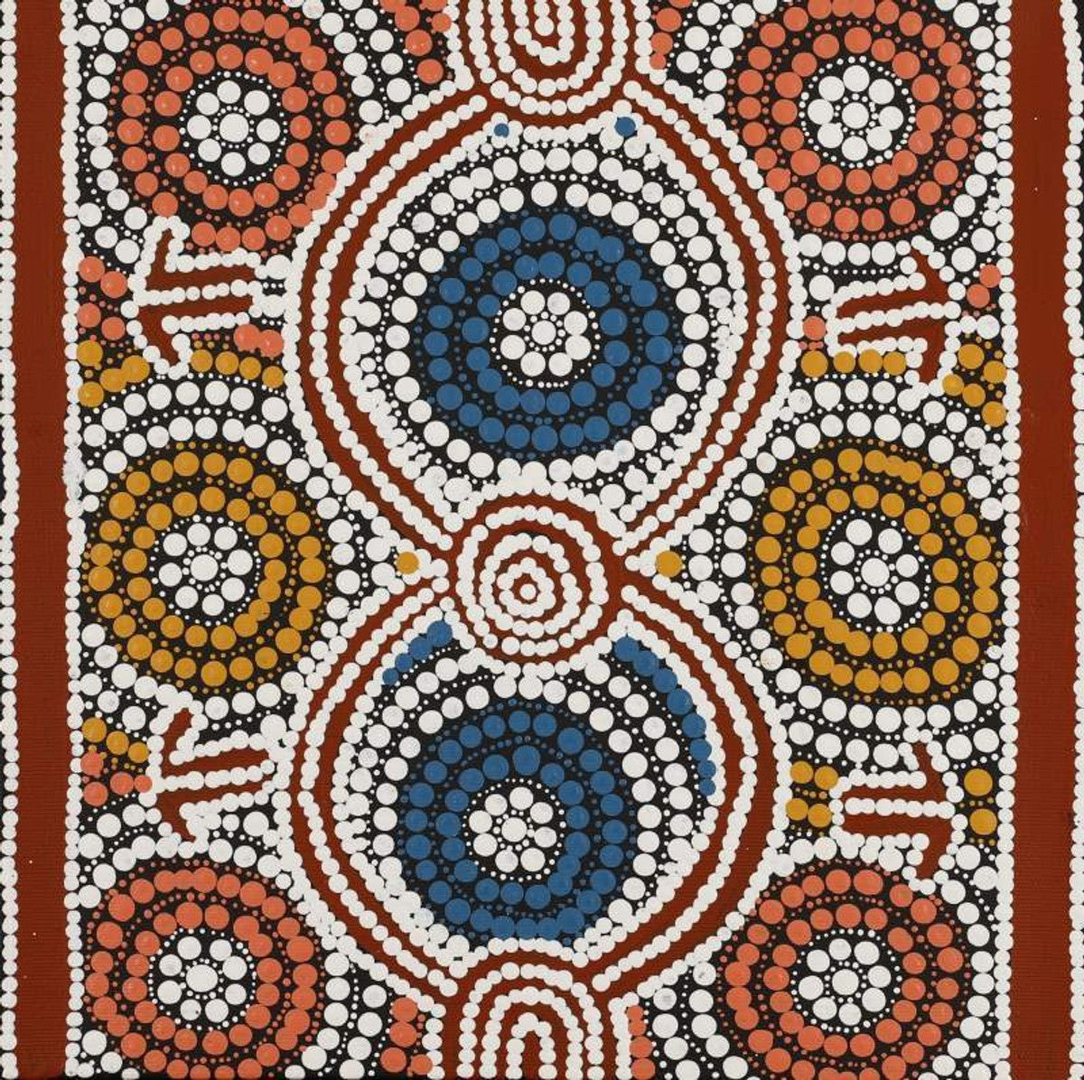Marlu Jukurrpa (Red Kangaroo Dreaming) Yarnardilyi & Jurnti