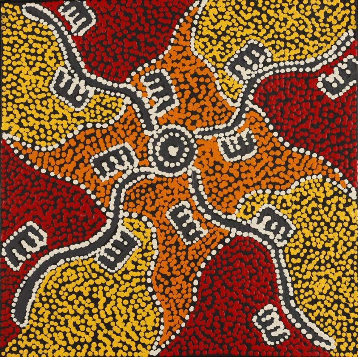 Wardapi Jukurrpa (Goanna Dreaming) - Yarripilangu