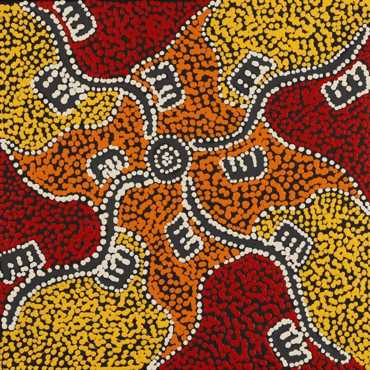 Wardapi Jukurrpa (Goanna Dreaming) - Yarripilangu