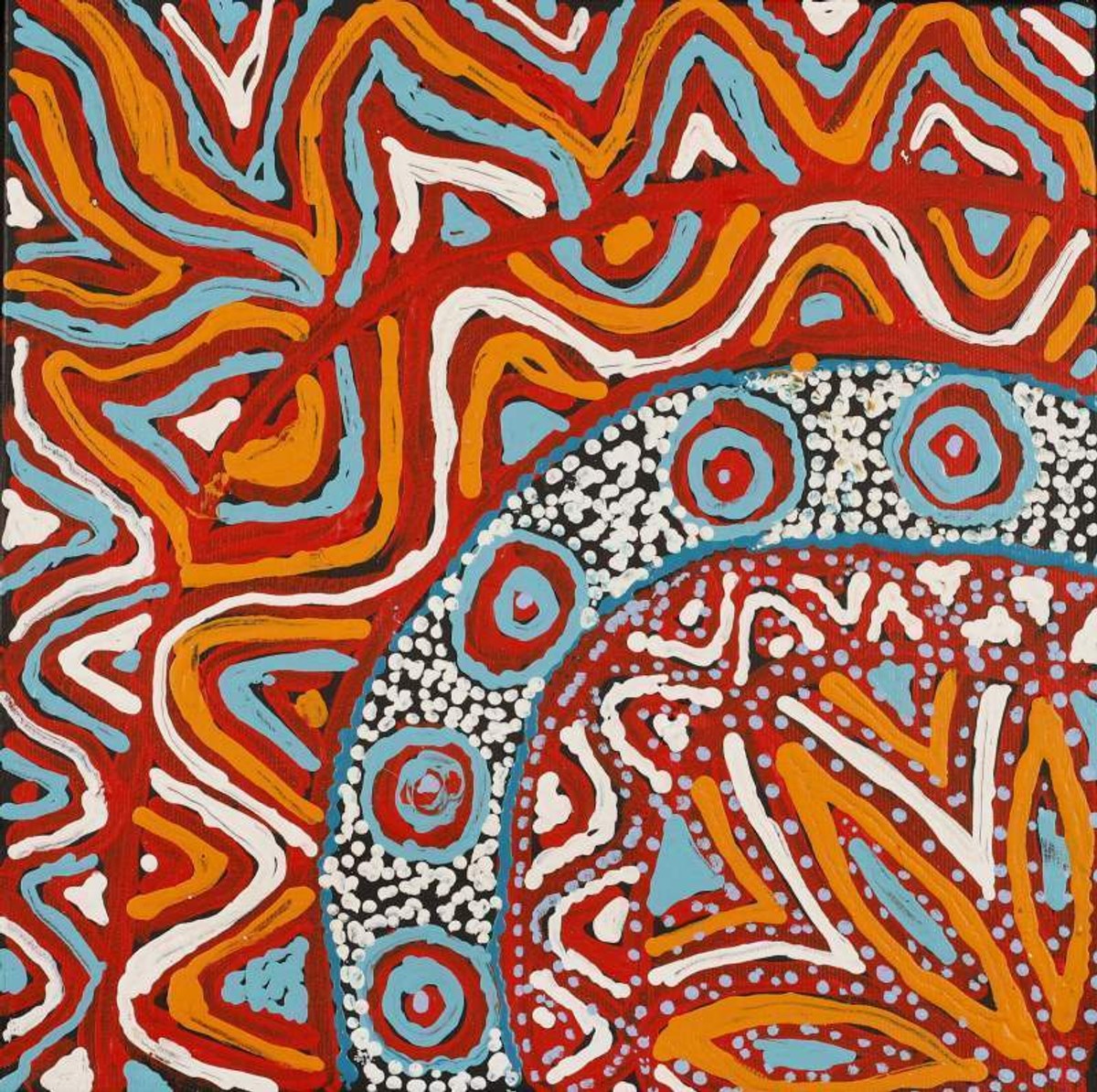 Ngapa Jukurrpa (Water Dreaming)  - Mikanji