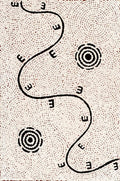 Pamapardu Jukurrpa (Flying Ant Dreaming)  - Warntungurru