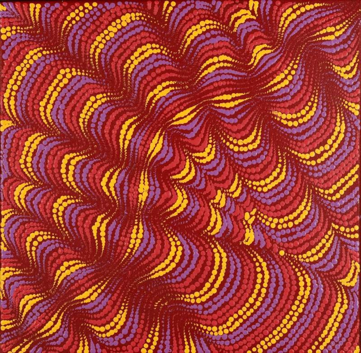Pamapardu Jukurrpa (Flying Ant Dreaming)  - Warntungurru