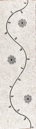 Pamapardu Jukurrpa (Flying Ant Dreaming)  - Warntungurru