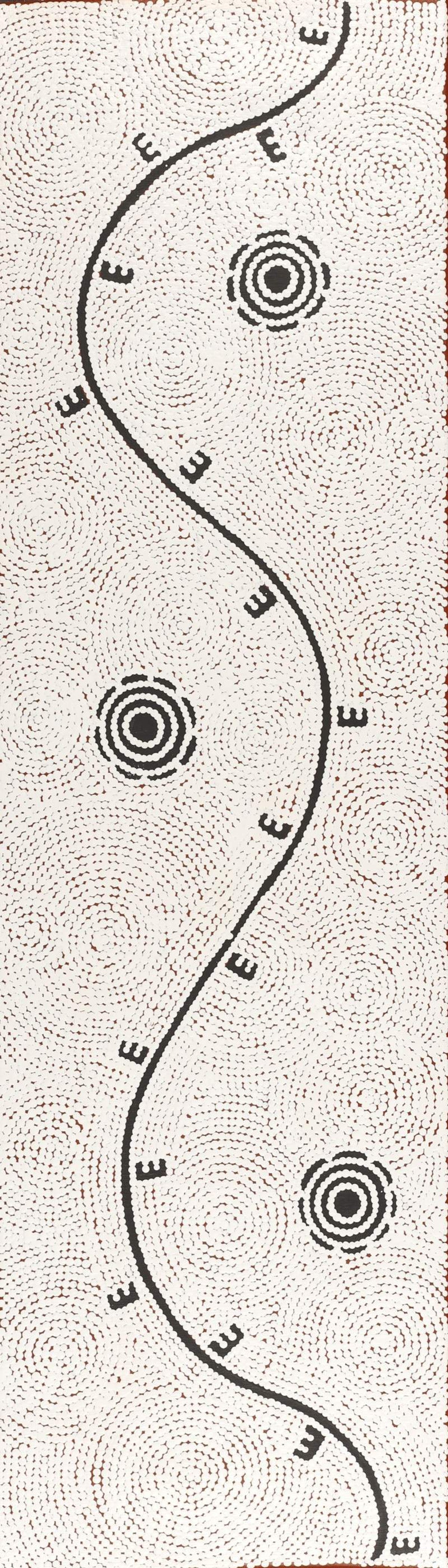 Pamapardu Jukurrpa (Flying Ant Dreaming)  - Warntungurru