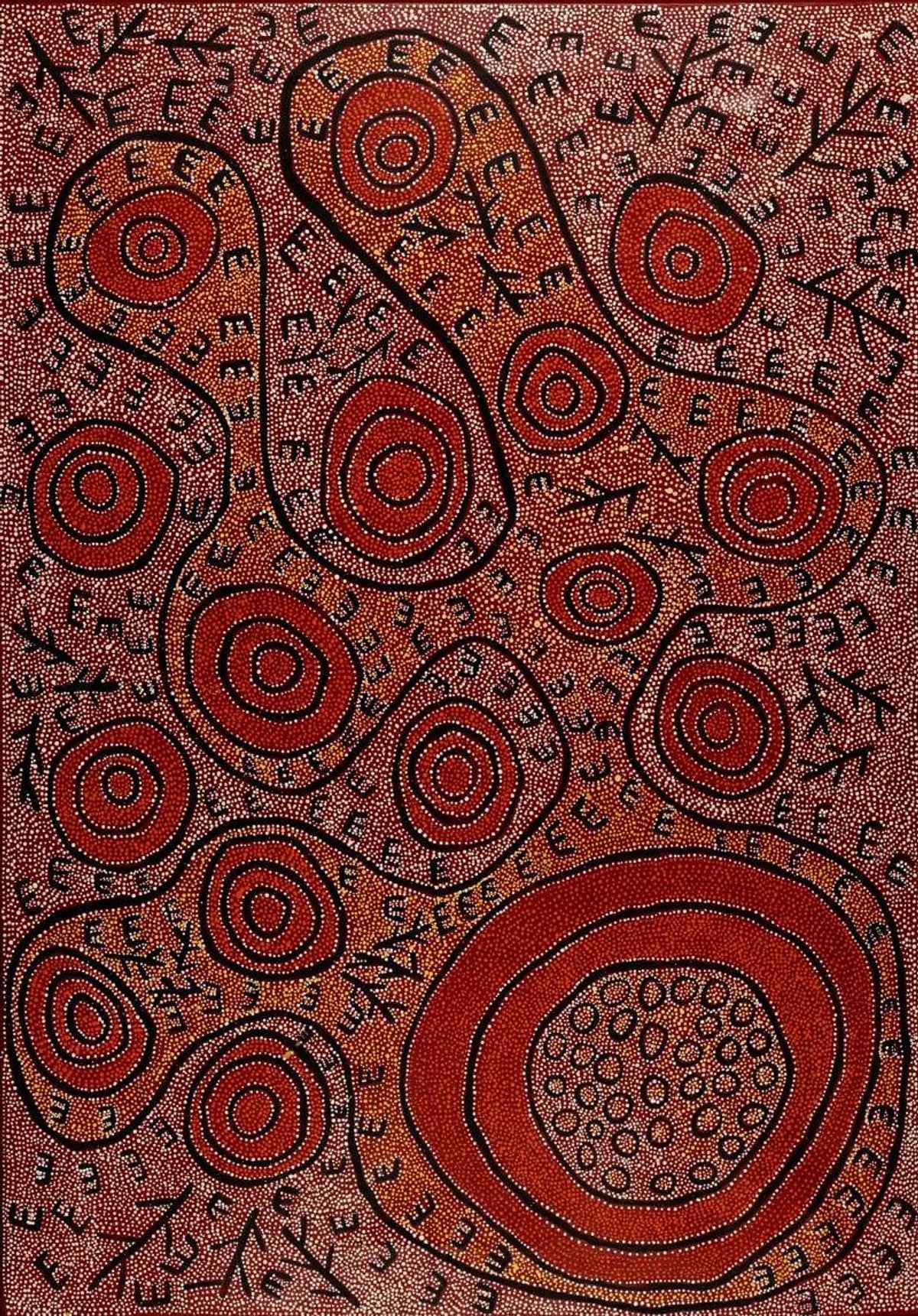 Jungunpa Jukurrpa (Spinifex Hopping Mouse Dreaming)