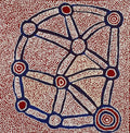 Ngapa Jukurrpa (Water Dreaming)  -  Puyurru