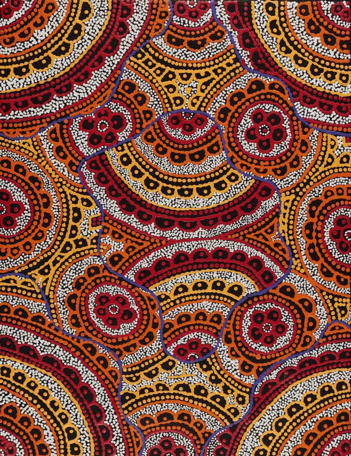 Ngalyipi Jukurrpa (Snakevine Dreaming) - Mina Mina
