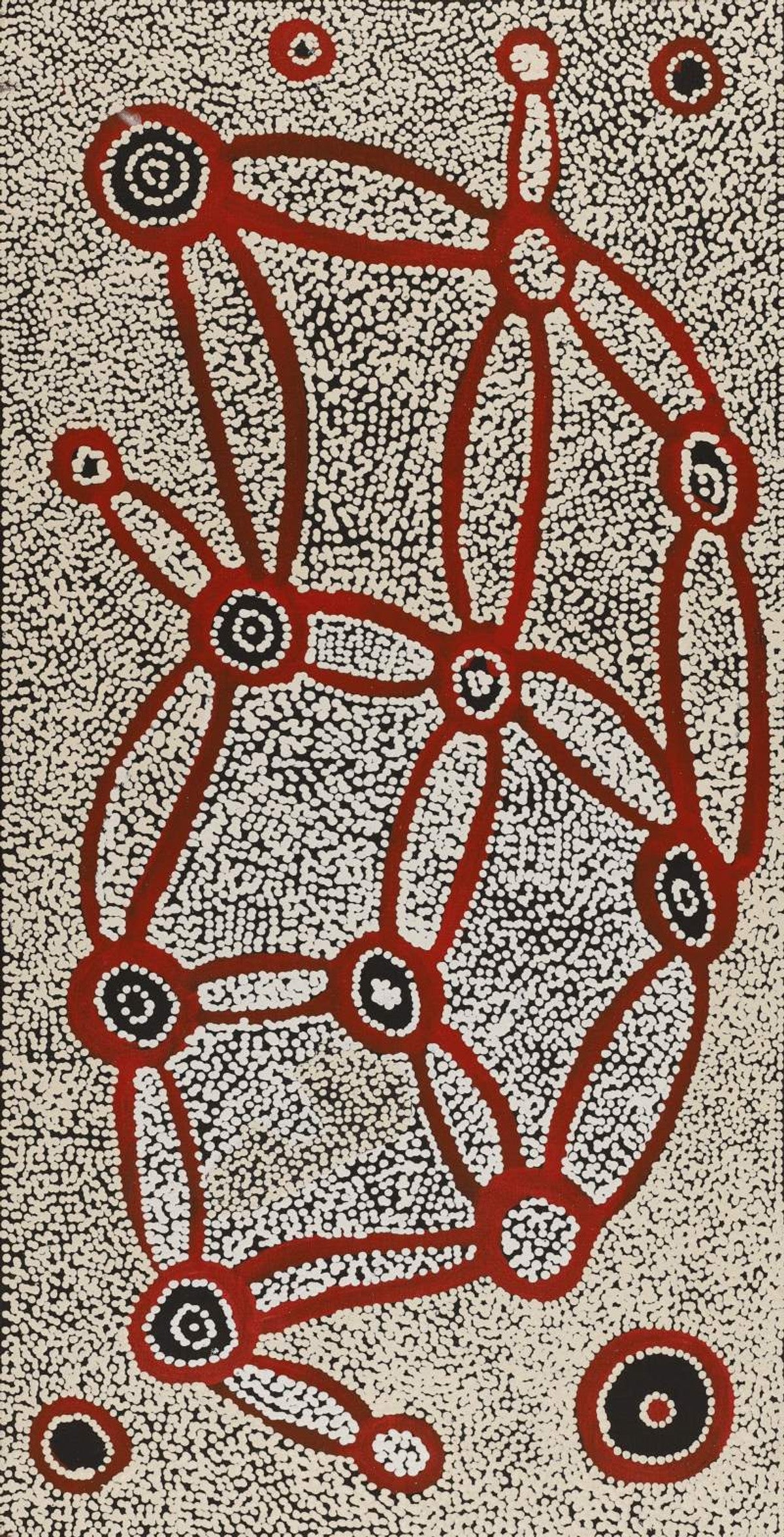 Ngapa Jukurrpa (Water Dreaming)  -  Puyurru