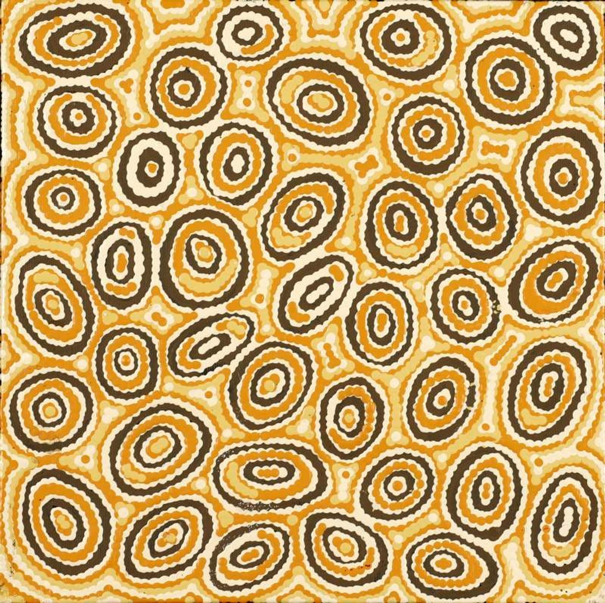 Jintiparnta Jukurrpa (Desert Truffle Dreaming) - Mina Mina