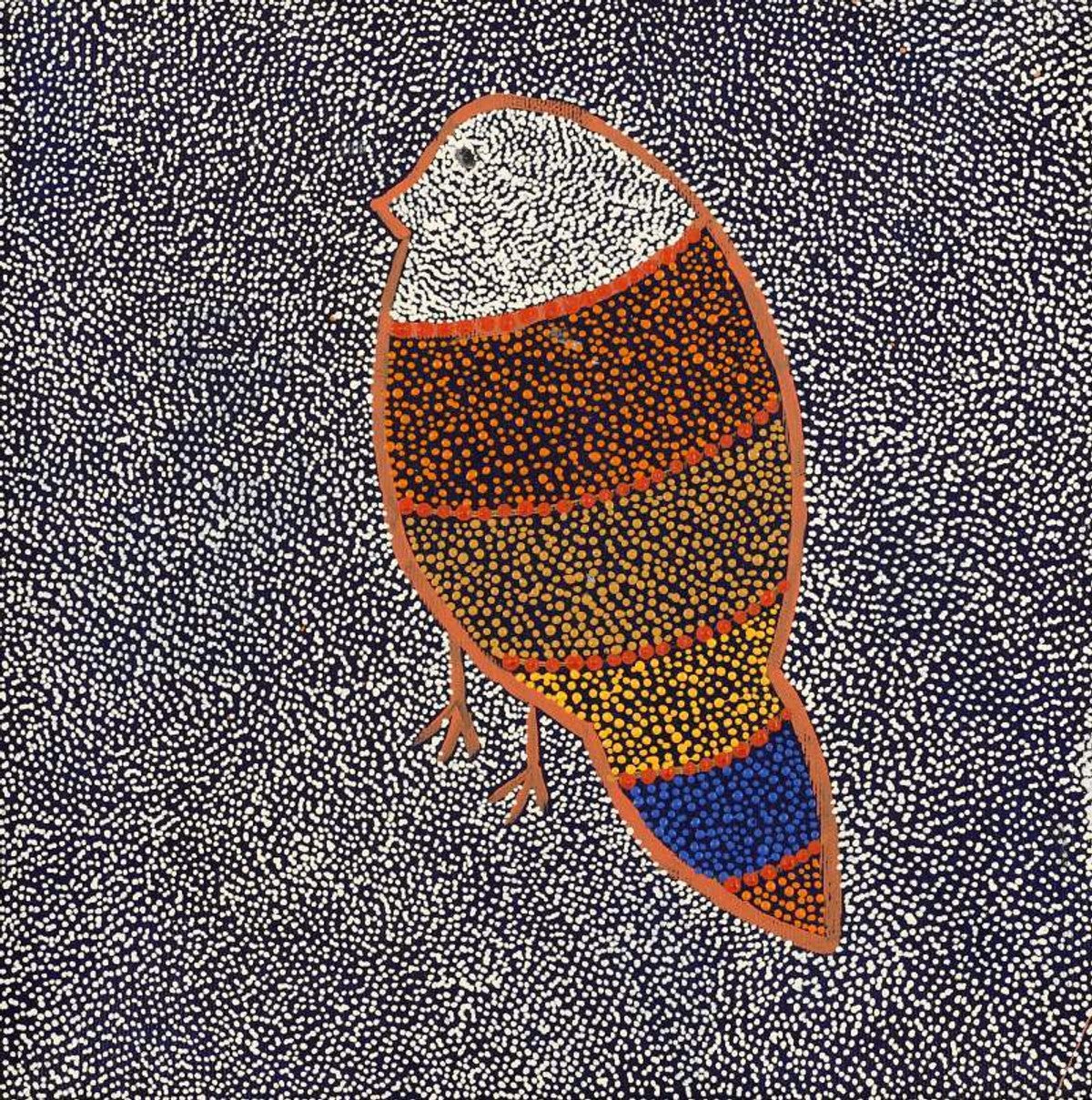 Ngalyipi Jukurrpa (Snakevine Dreaming) - Mina Mina by Geraldine Napangardi Granites
