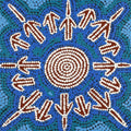 Mala Jukurrpa (Rufous Hare-wallaby Dreaming)