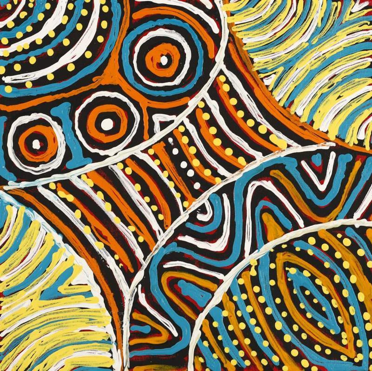 Ngapa Jukurrpa (Water Dreaming)  - Mikanji