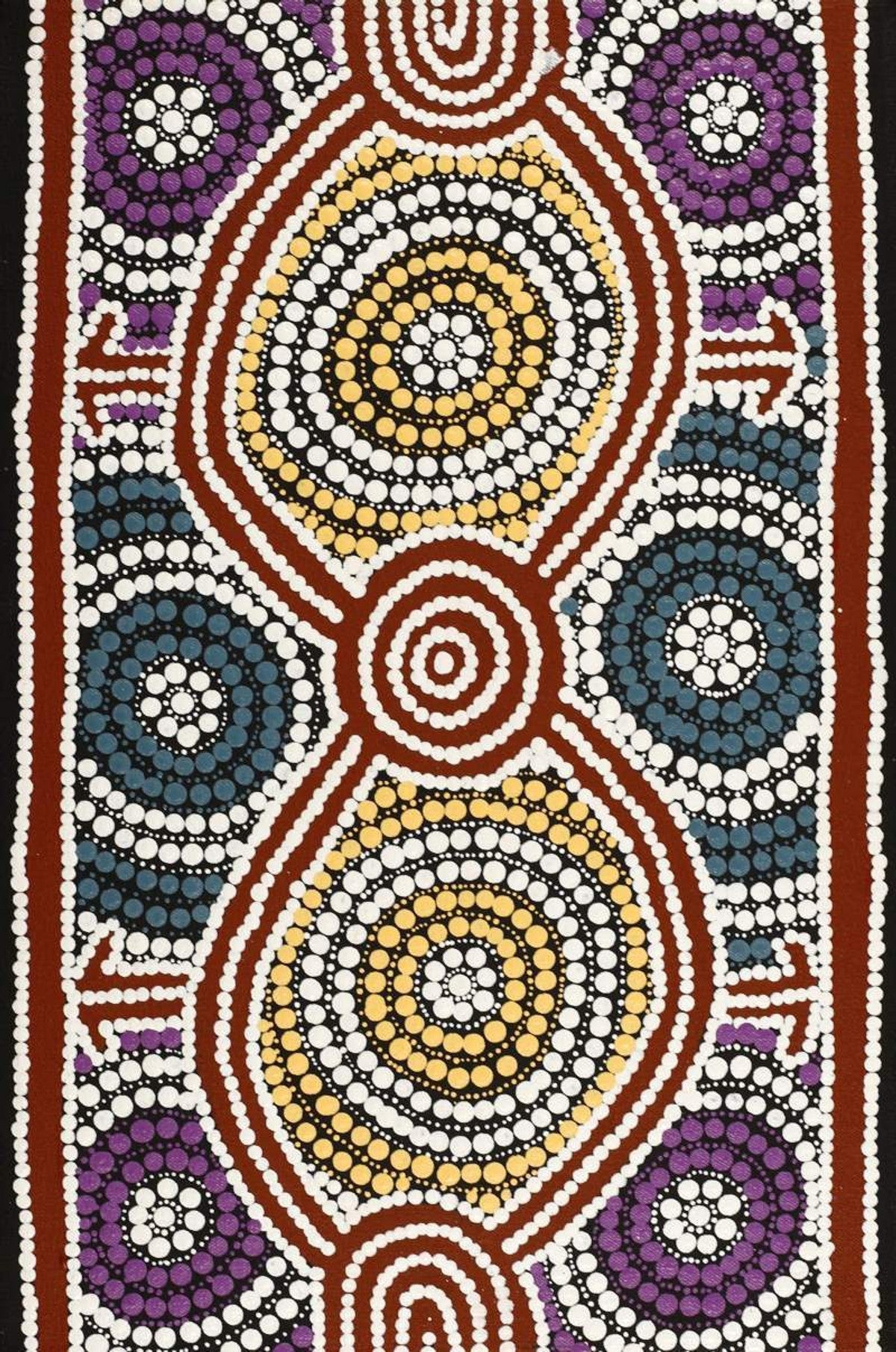 Marlu Jukurrpa (Red Kangaroo Dreaming) Yarnardilyi & Jurnti