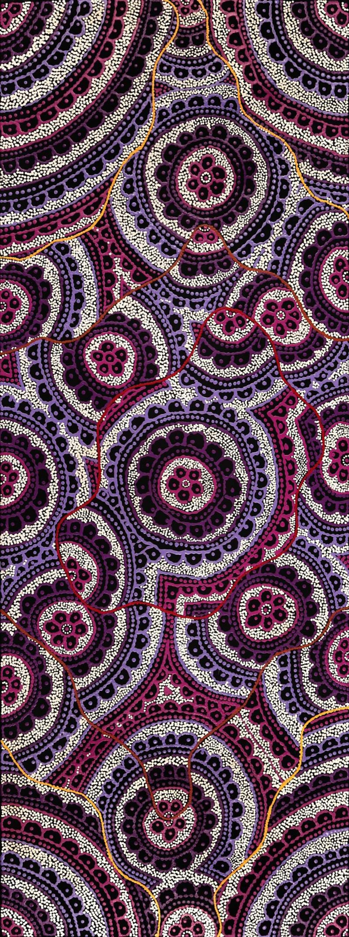 Ngalyipi Jukurrpa (Snakevine Dreaming) - Mina Mina