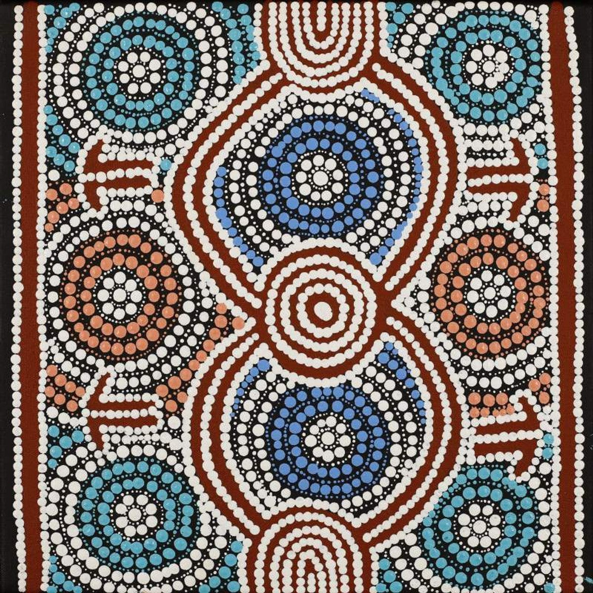 Marlu Jukurrpa (Red Kangaroo Dreaming) Yarnardilyi & Jurnti