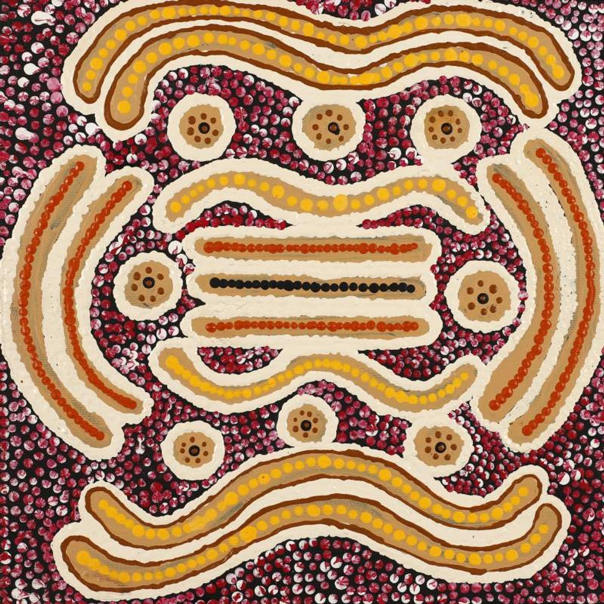 Witi Jukurrpa (Ceremonial Pole Dreaming) - Jirla
