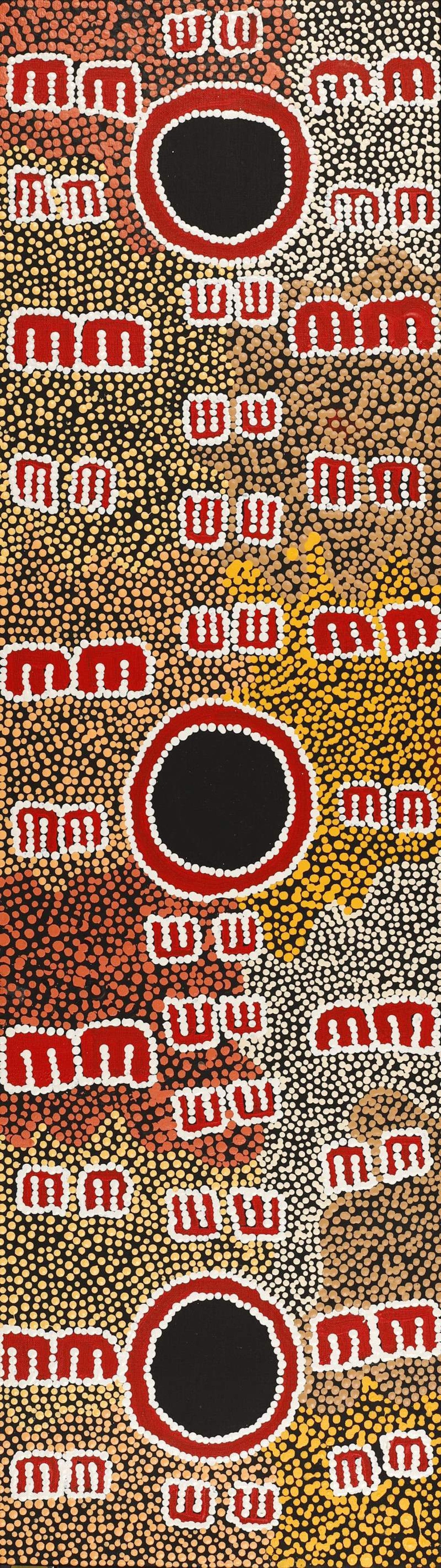 Janganpa Jukurrpa (Brush-tail Possum Dreaming)-  Mawurrji