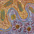 Ngapa Jukurrpa (Water Dreaming)  - Mikanji