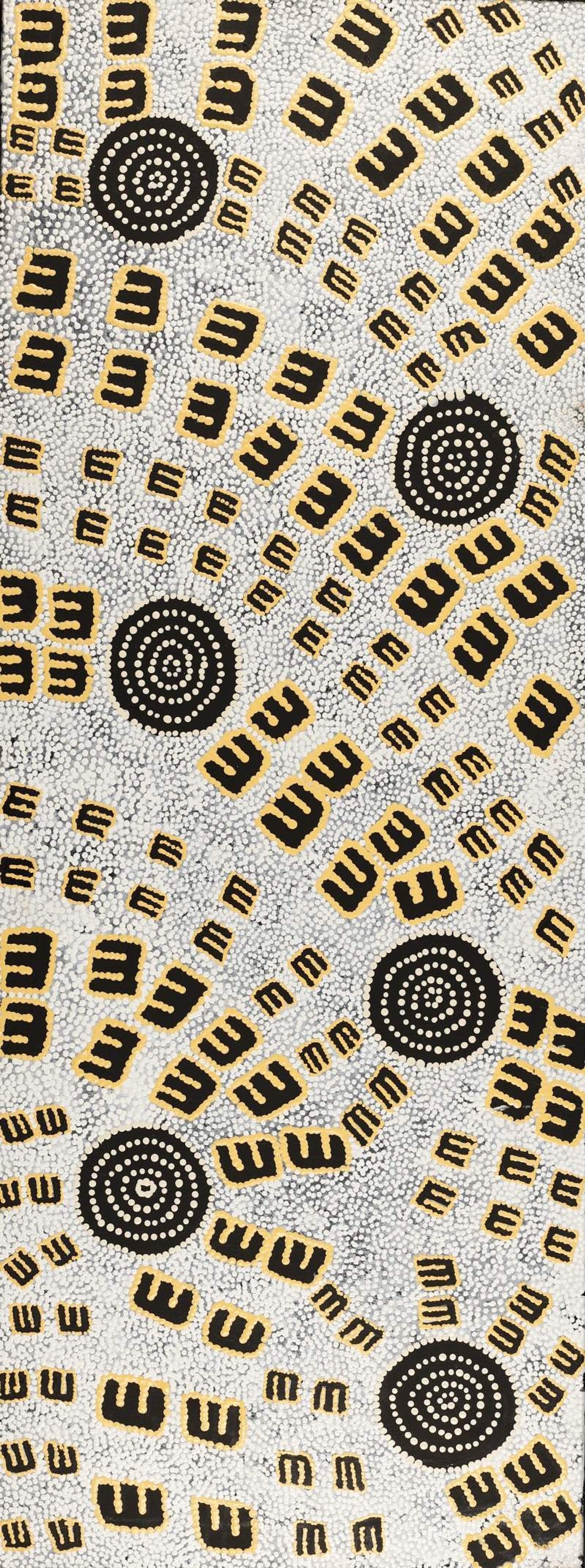 Janganpa Jukurrpa (Brush-tail Possum Dreaming)-  Mawurrji