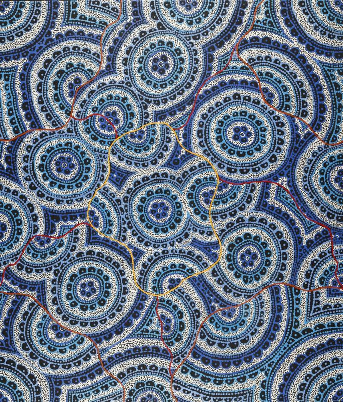 Ngalyipi Jukurrpa (Snakevine Dreaming) - Mina Mina