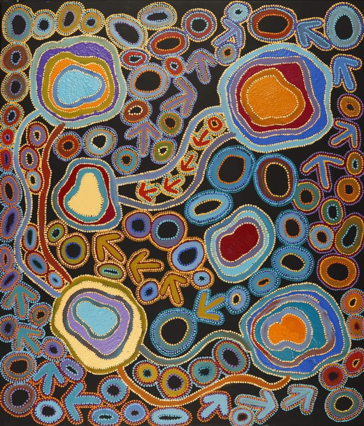 Yankirri Jukurrpa (Emu Dreaming) - Ngarlikirlangu