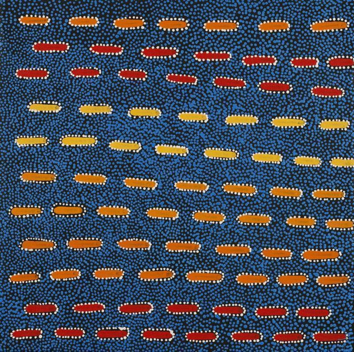 Ngapa Jukurrpa (Water Dreaming)  -  Puyurru