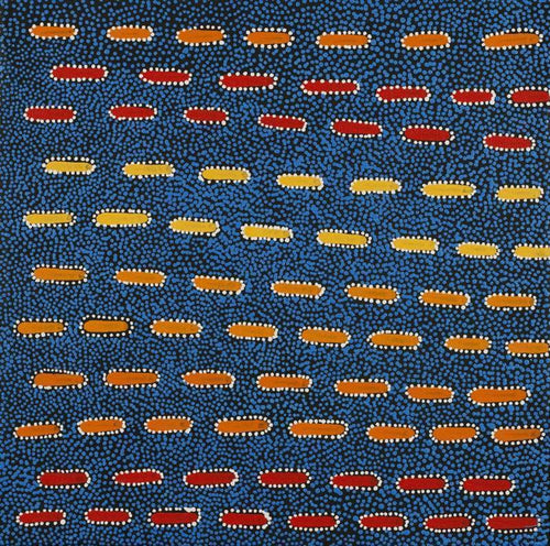 Ngapa Jukurrpa (Water Dreaming)  -  Puyurru