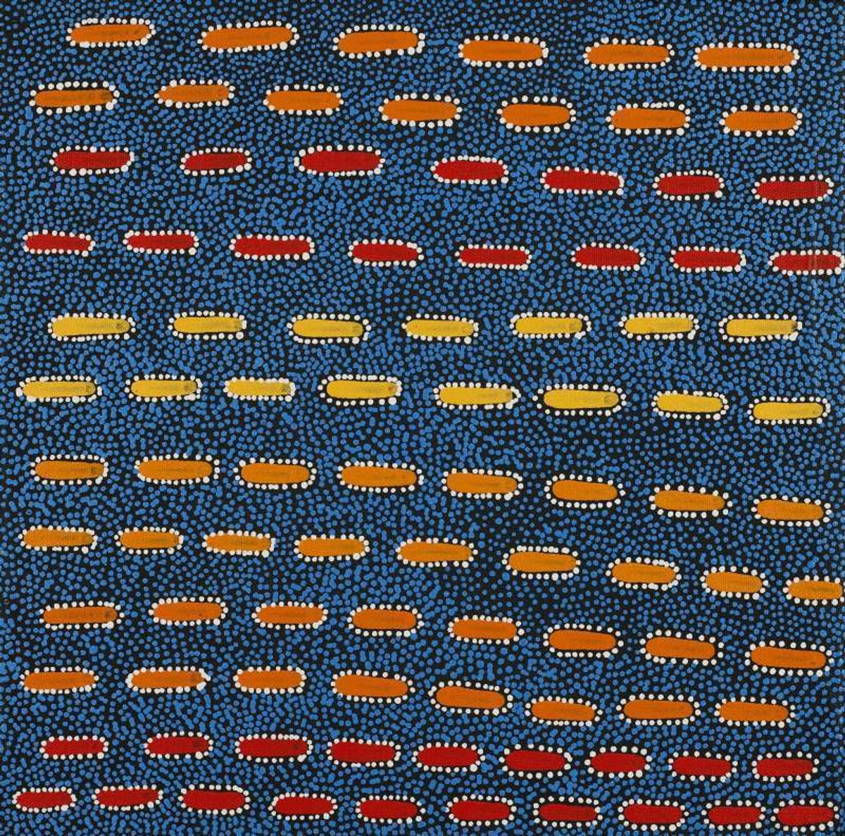 Ngapa Jukurrpa (Water Dreaming)  -  Puyurru