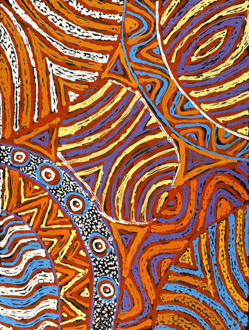 Ngapa Jukurrpa (Water Dreaming)  - Mikanji