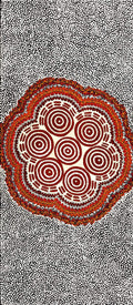 Pamapardu Jukurrpa (Flying Ant Dreaming)  - Warntungurru
