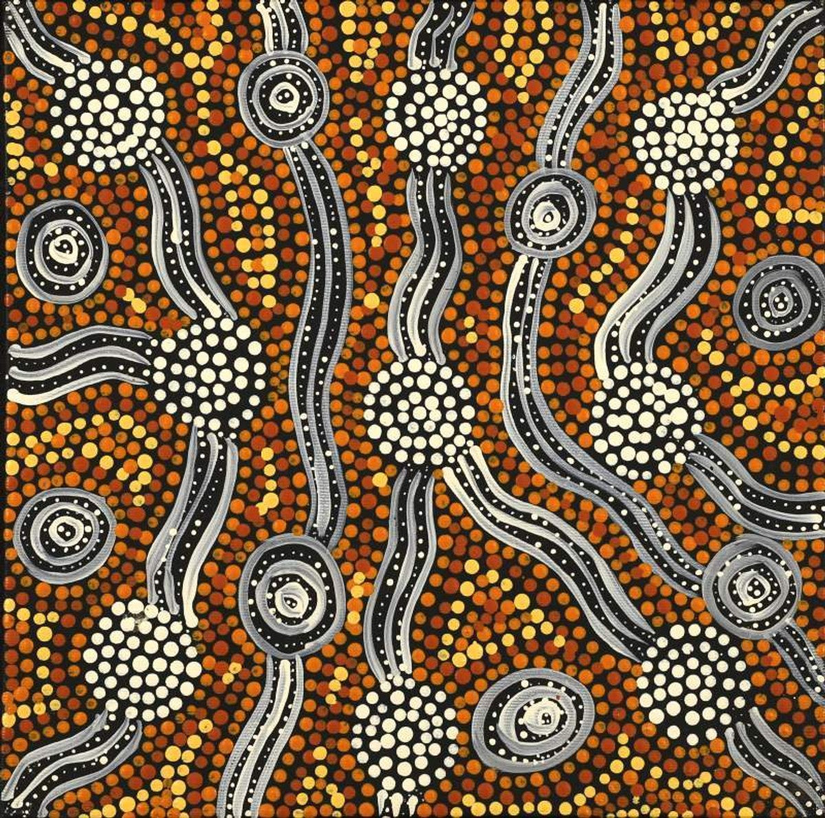 Wardapi Jukurrpa (Goanna Dreaming) - Yarripilangu