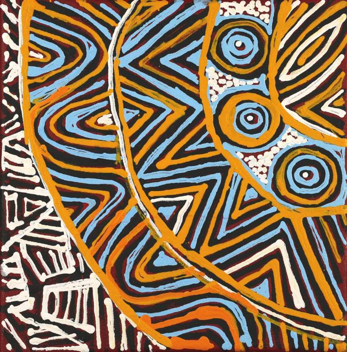 Ngapa Jukurrpa (Water Dreaming)  - Mikanji