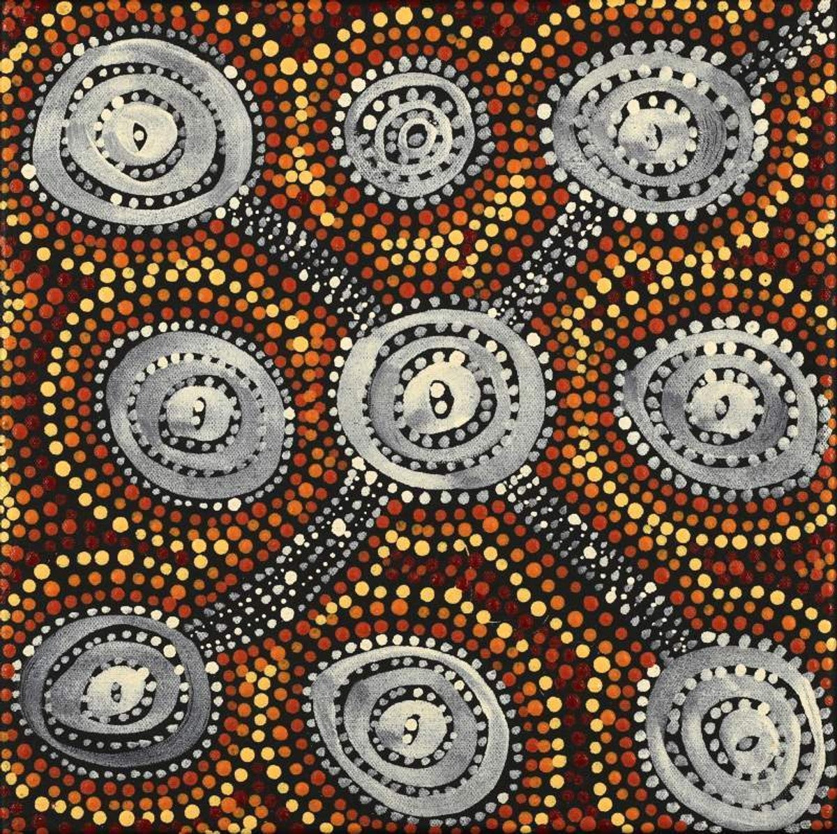 Wardapi Jukurrpa (Goanna Dreaming) - Yarripilangu