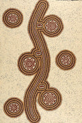 Pamapardu Jukurrpa (Flying Ant Dreaming)  - Warntungurru