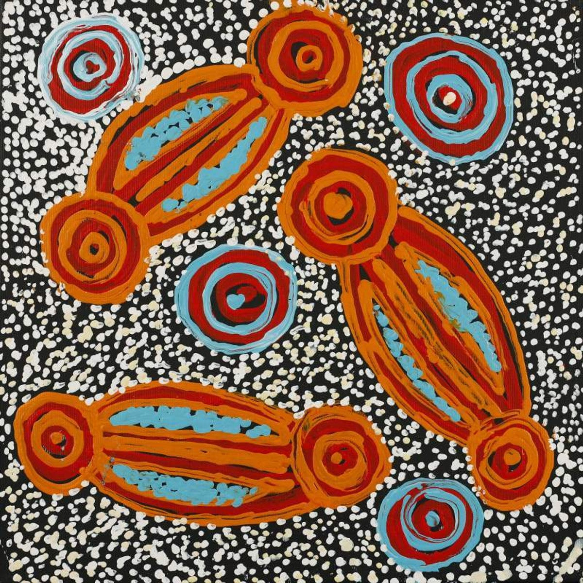 Ngapa Jukurrpa (Water Dreaming)  - Mikanji