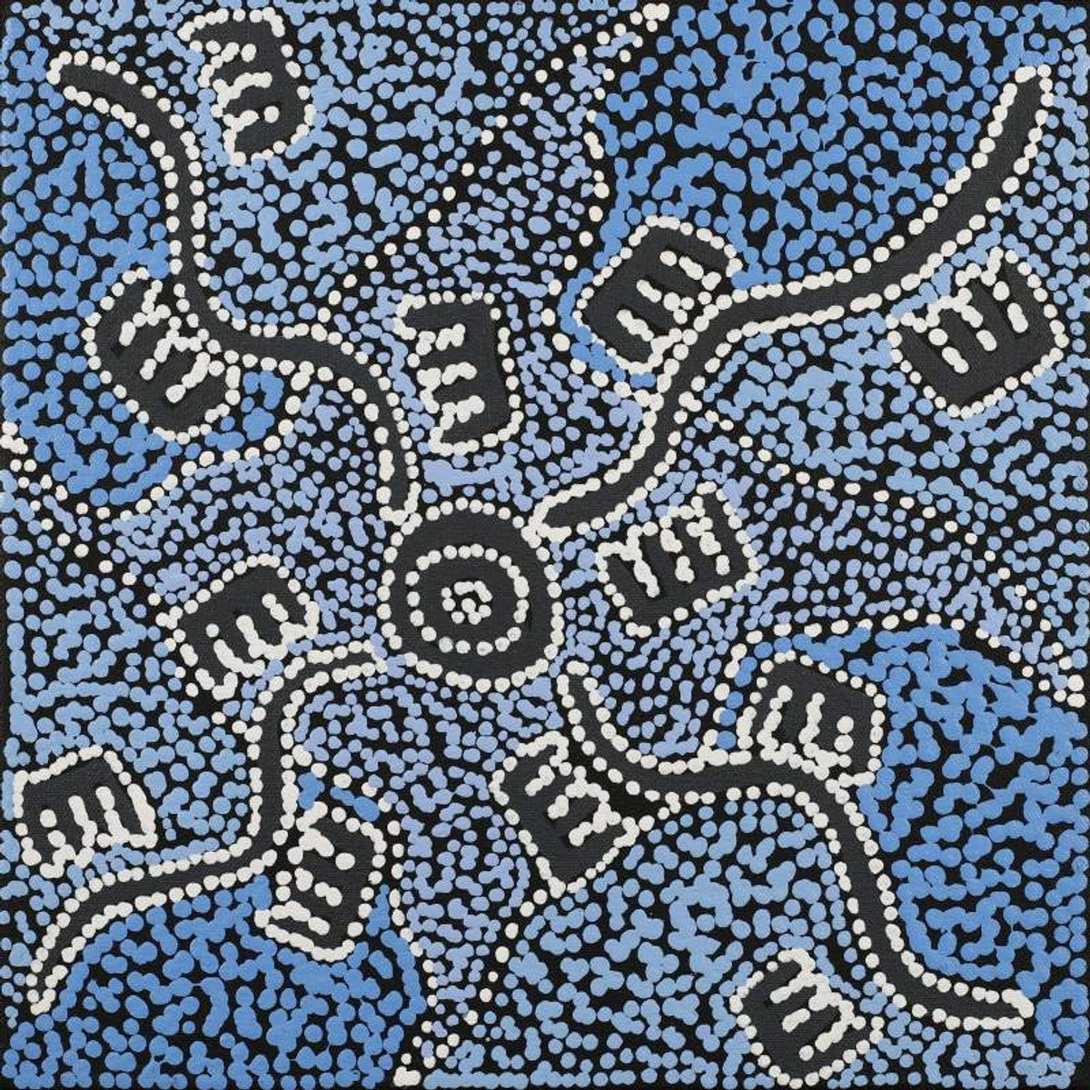 Wardapi Jukurrpa (Goanna Dreaming) - Yarripilangu