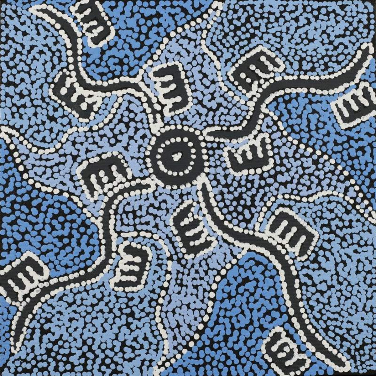 Wardapi Jukurrpa (Goanna Dreaming) - Yarripilangu