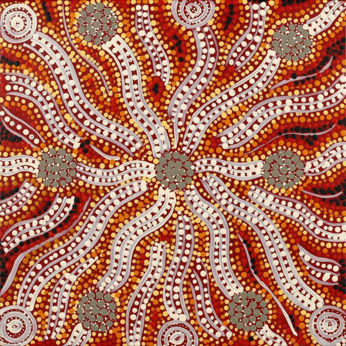 Wardapi Jukurrpa (Goanna Dreaming) - Yarripilangu