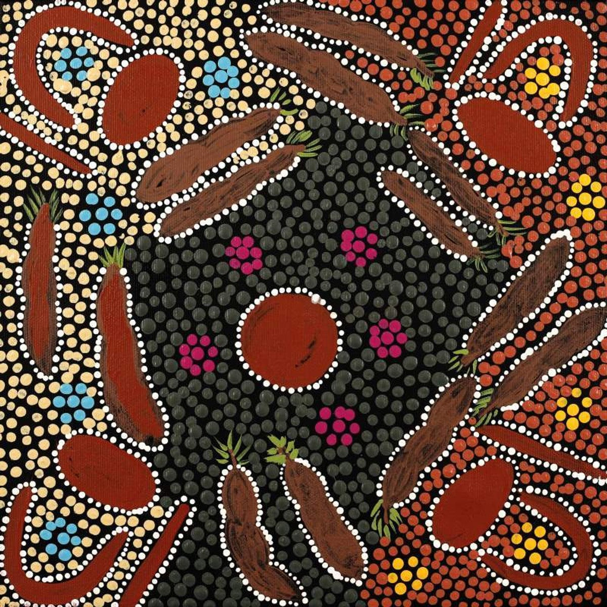 Janmarda Jukurrpa (Bush Onion Dreaming)