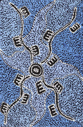 Wardapi Jukurrpa (Goanna Dreaming) - Yarripilangu