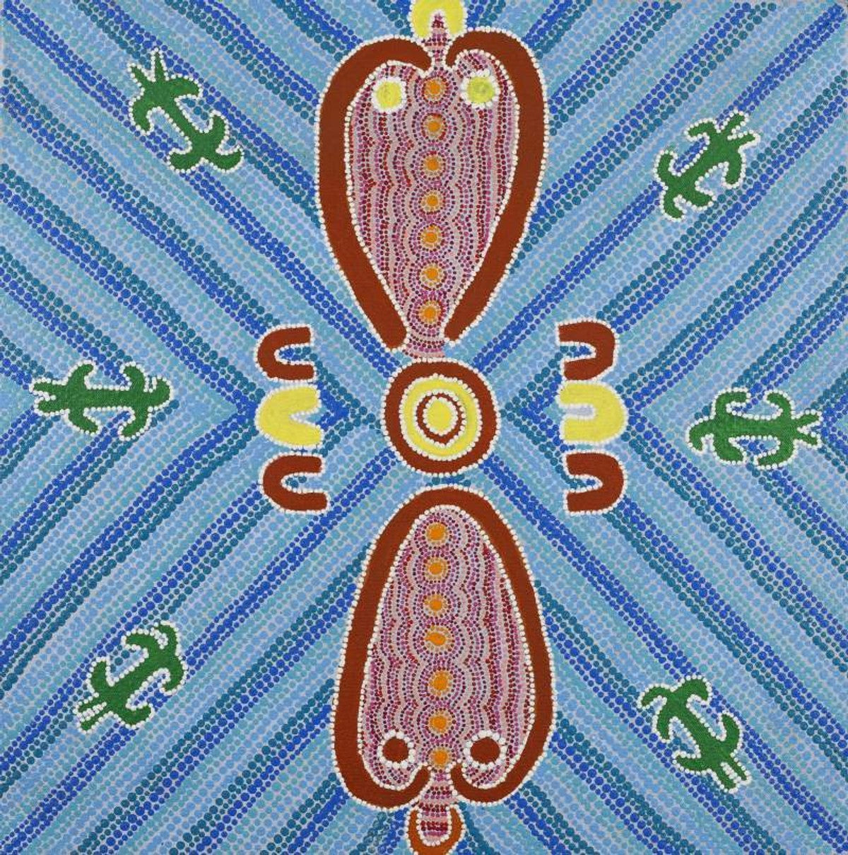 Jarlajirrpi Jukurrpa (Owlet Nightjar Dreaming) and Ngatijirri Jukurrpa