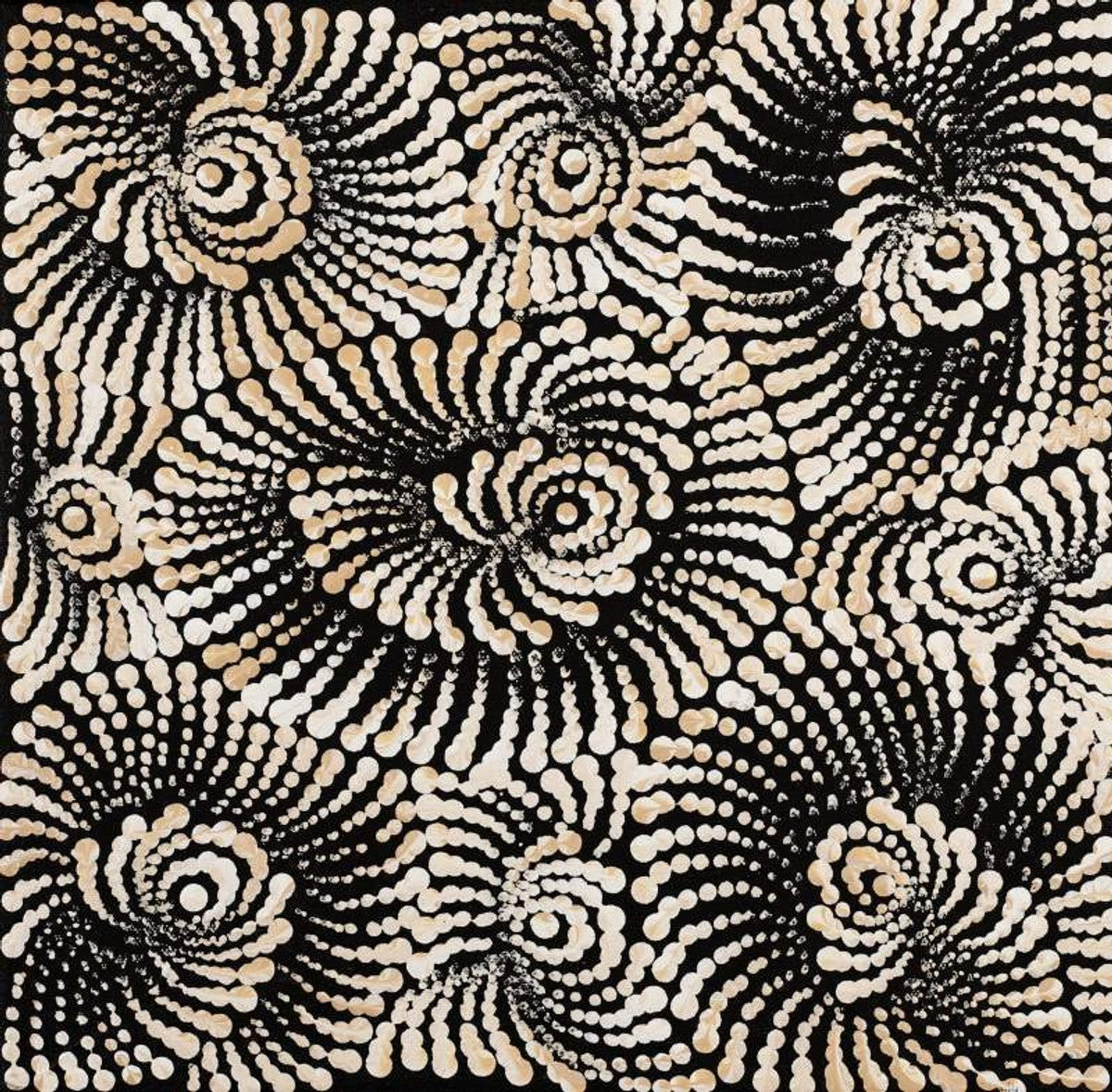 Pamapardu Jukurrpa (Flying Ant Dreaming)  - Warntungurru