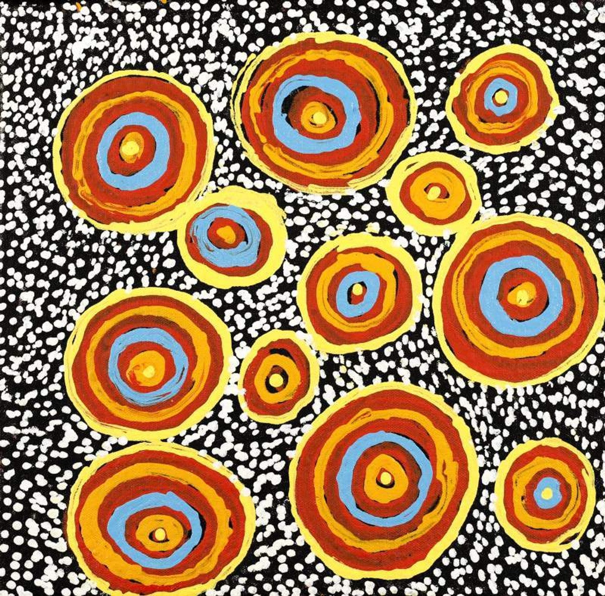 Ngapa Jukurrpa (Water Dreaming)  - Mikanji