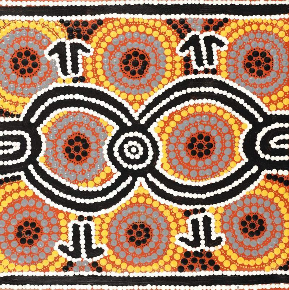 Marlu Jukurrpa (Red Kangaroo Dreaming) Yarnardilyi & Jurnti