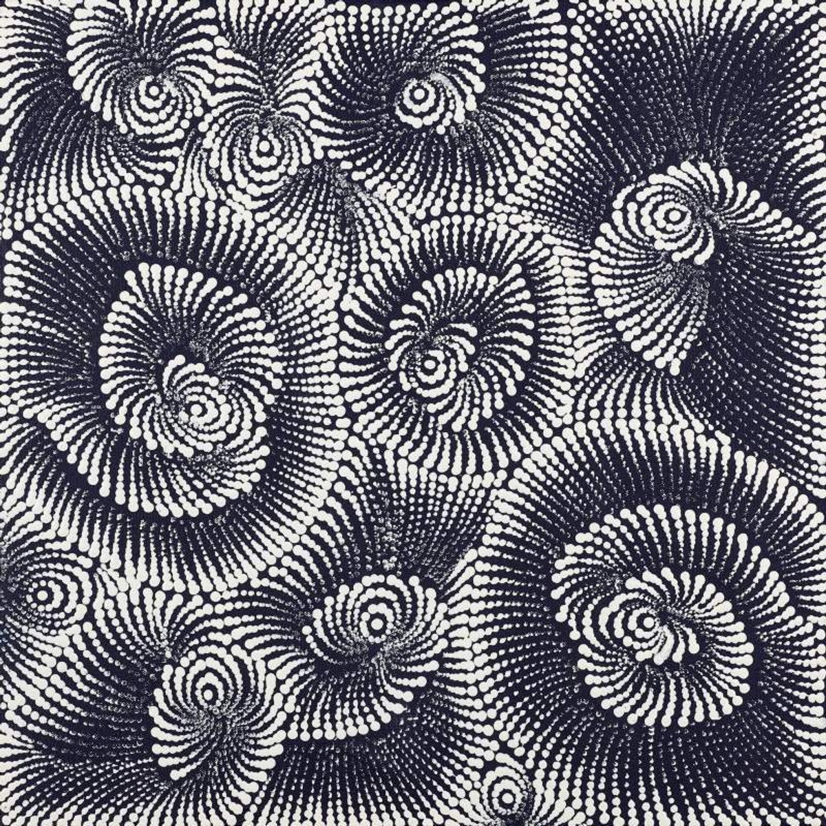 Pamapardu Jukurrpa (Flying Ant Dreaming)  - Warntungurru