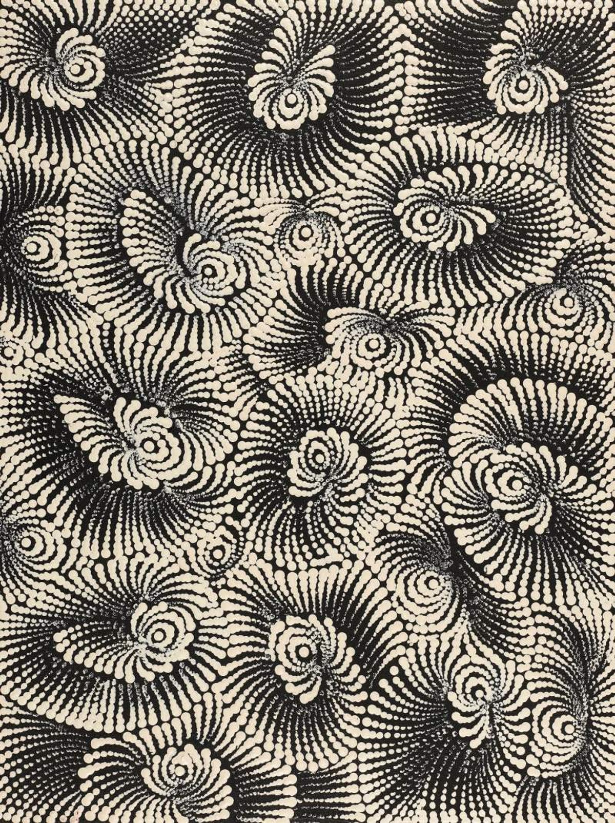Pamapardu Jukurrpa (Flying Ant Dreaming)  - Warntungurru